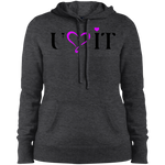 YOU LOVE IT Purple Goddes Pullover Hooded Sweatshirt