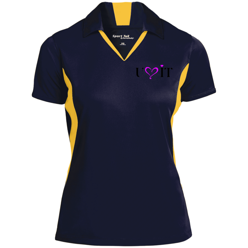 U LOVE IT Purple Goddess Performance Polo