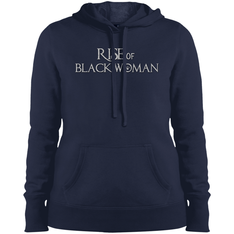 rise of black woman - PNG - Tittle Goddess Pullover Hooded Sweatshirt