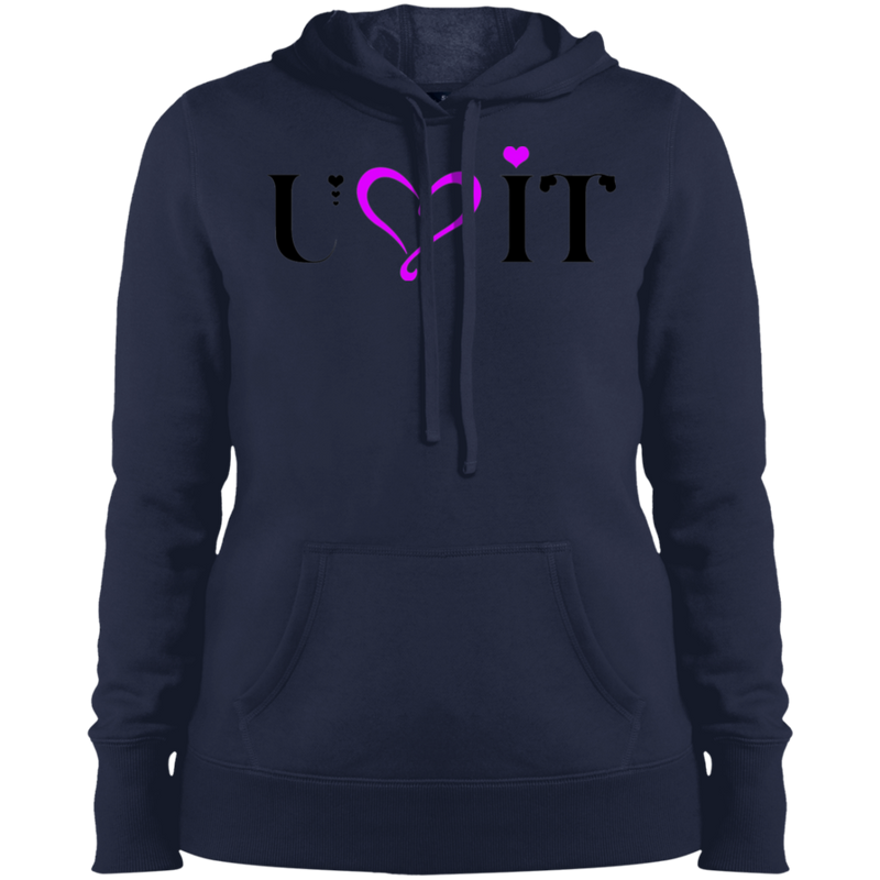 YOU LOVE IT Purple Goddes Pullover Hooded Sweatshirt