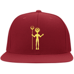 gold Exclusive Flat Bill Flexfit Cap