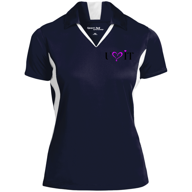 U LOVE IT Purple Goddess Performance Polo