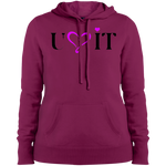 YOU LOVE IT Purple Goddes Pullover Hooded Sweatshirt