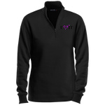 YOU LOVE IT Purple U Love it Goddess 1/4 Zip Sweatshirt