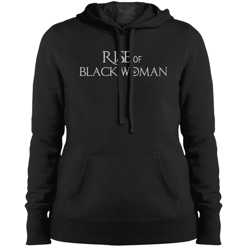 rise of black woman - PNG - Tittle Goddess Pullover Hooded Sweatshirt