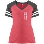 9D SOL Goddess  Game V-Neck T-Shirt