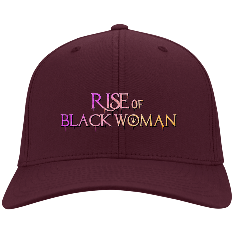 rise of black woman - PNG New TITTLE - 2 copy Goddess Flex Fit ball Cap