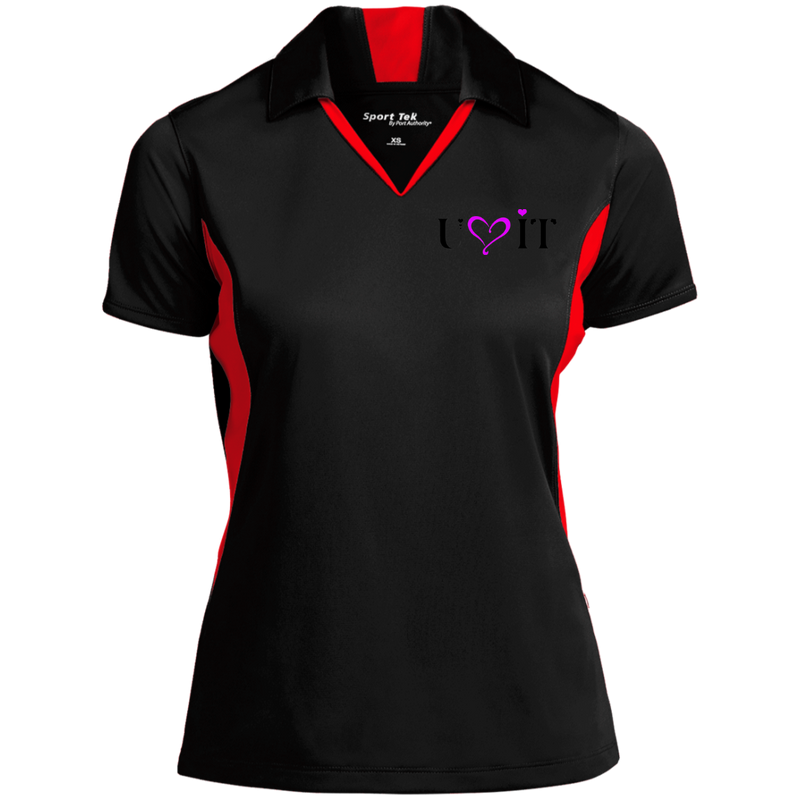 U LOVE IT Purple Goddess Performance Polo