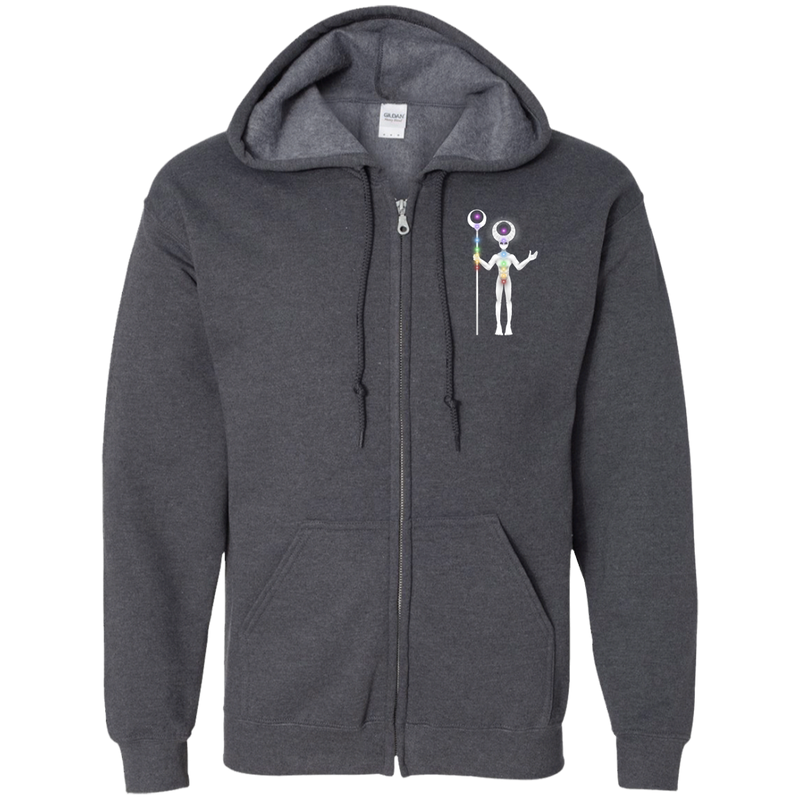 9D SOL Gods Zip Up Hooded Sweatshirt