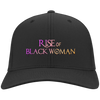 rise of black woman - PNG New TITTLE - 2 copy Goddess Flex Fit ball Cap