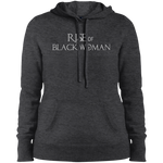 rise of black woman - PNG - Tittle Goddess Pullover Hooded Sweatshirt