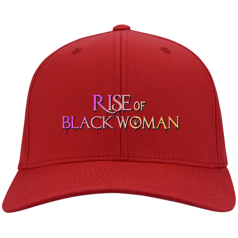 rise of black woman - PNG New TITTLE - 2 copy Goddess Flex Fit ball Cap