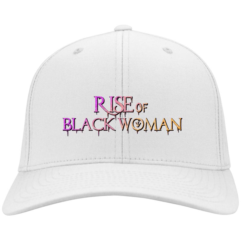 rise of black woman - PNG New TITTLE - 2 copy Goddess Flex Fit ball Cap