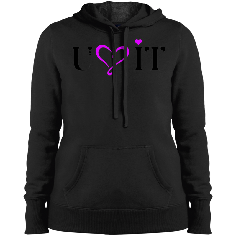 YOU LOVE IT Purple Goddes Pullover Hooded Sweatshirt